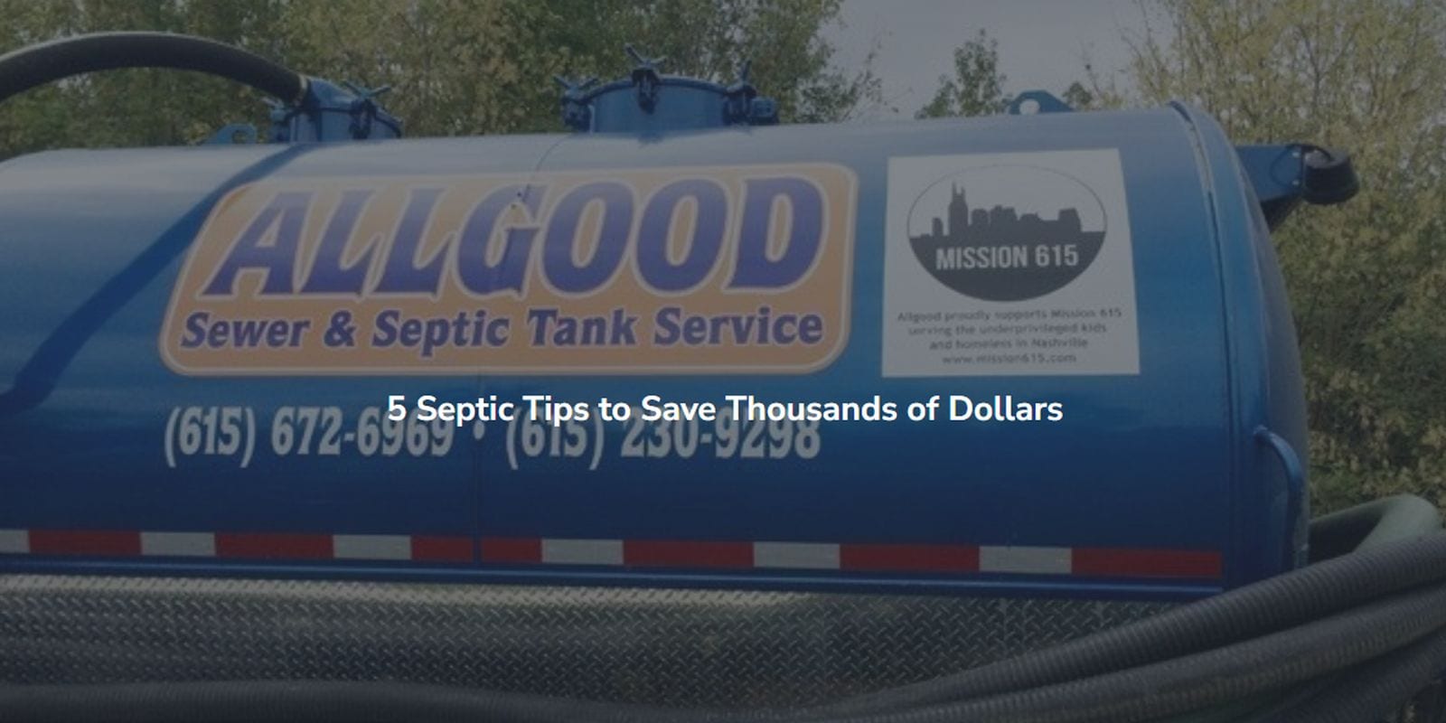 Allgood Sewer & Septic Tank Service