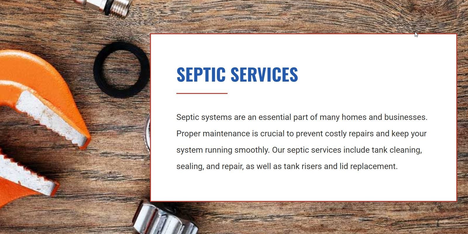 Buck's Plumbing & Sewer Service