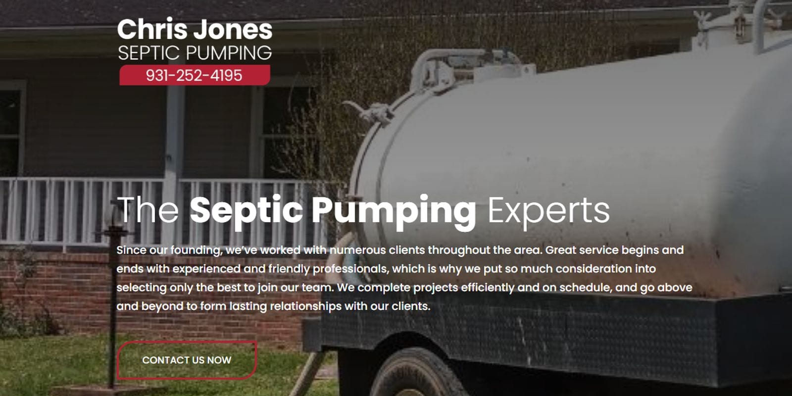 Chris Jones Septic Pumping