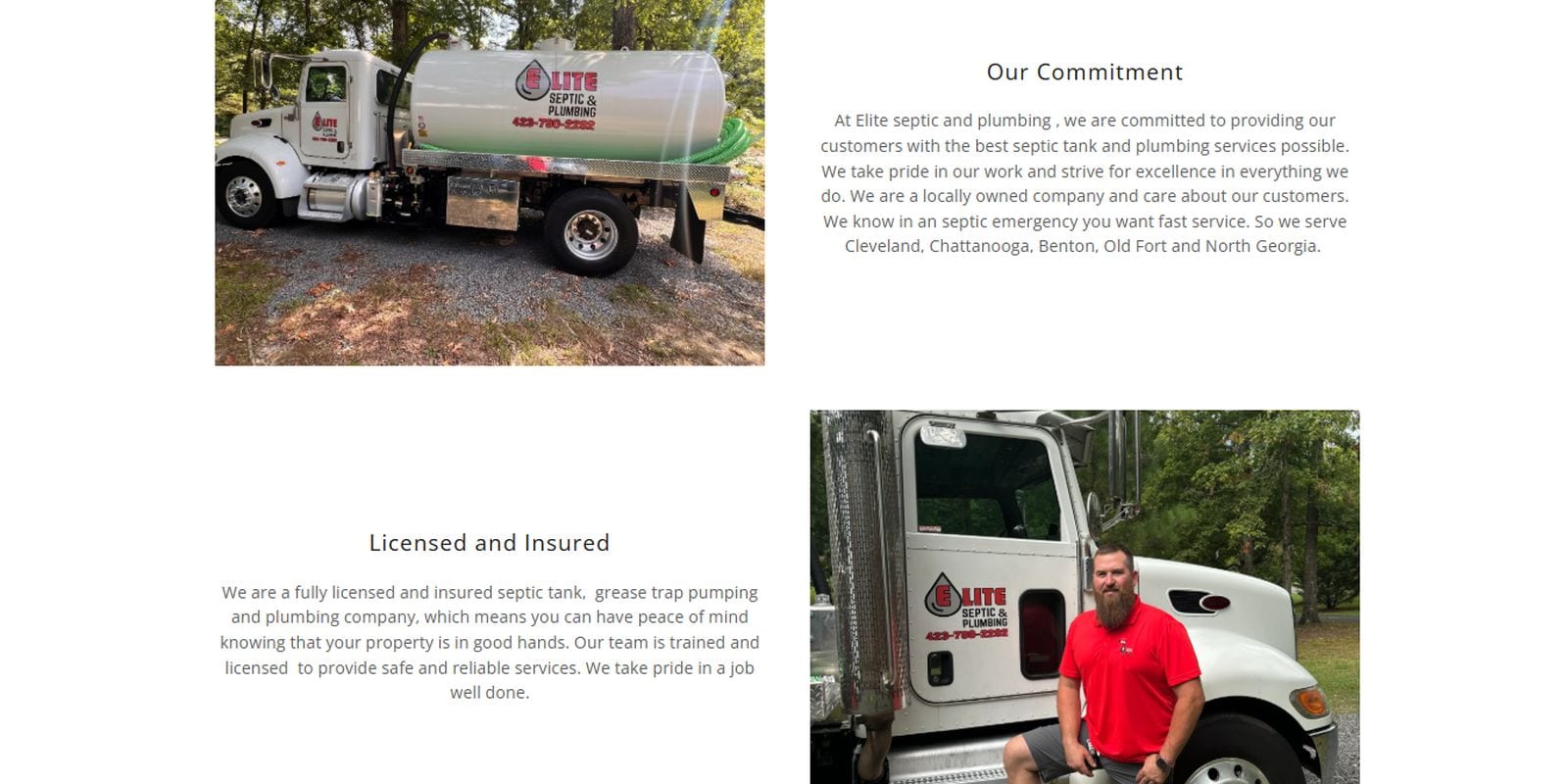 Elite Septic and Plumbing
