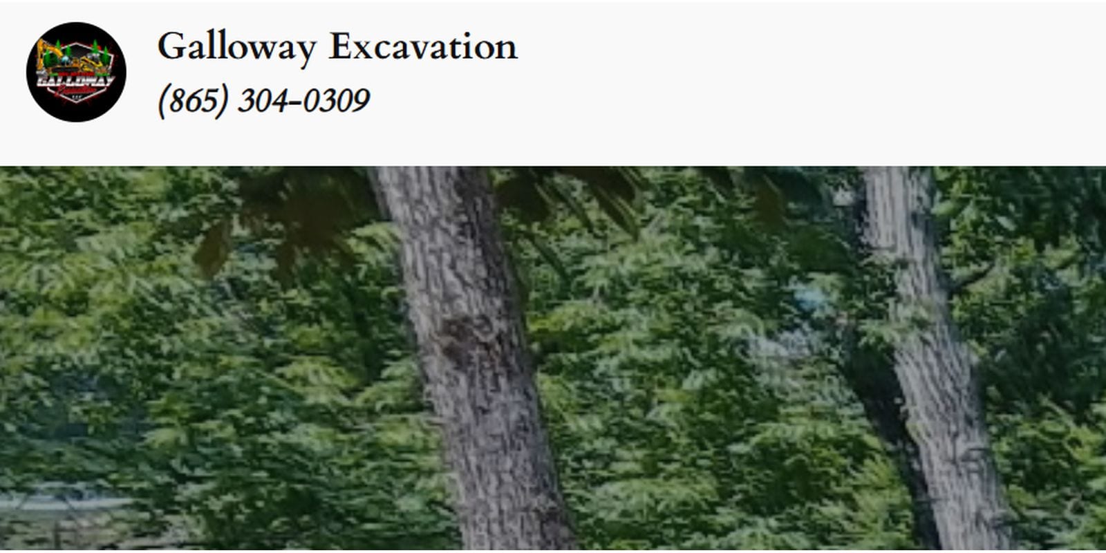 Galloway Excavation - Residential Excavating & Land Clearing