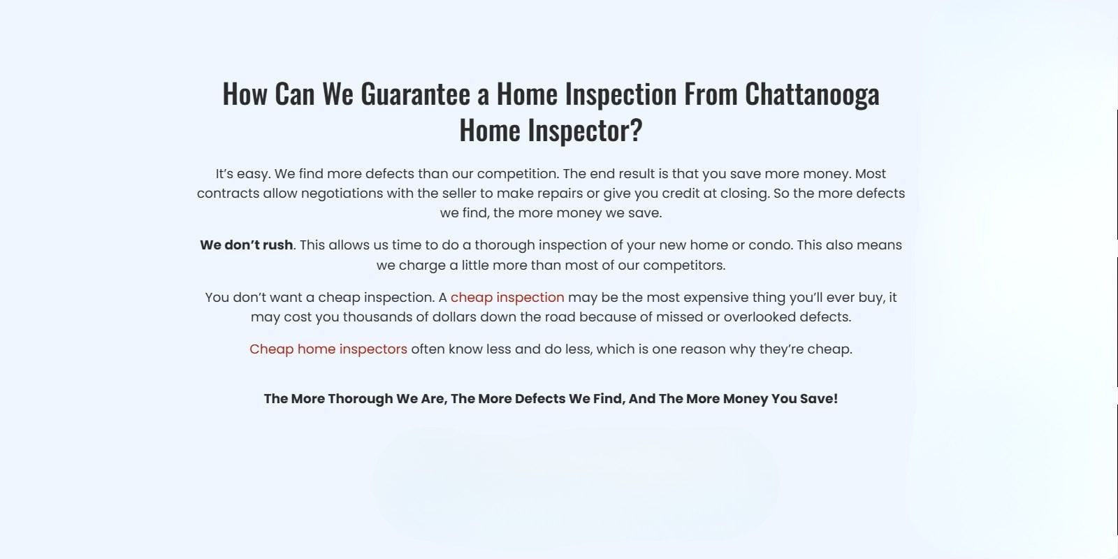 My City Chattanooga Home Inspector