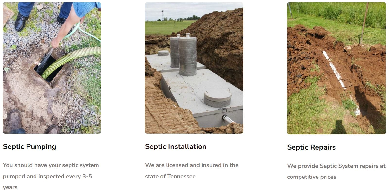Rocky Top Septic & Excavating Services LLC