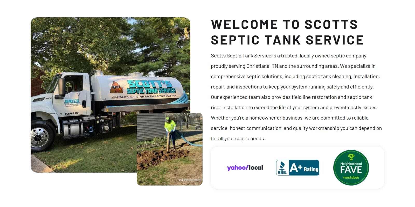 Scott Septic Tank Service LLC