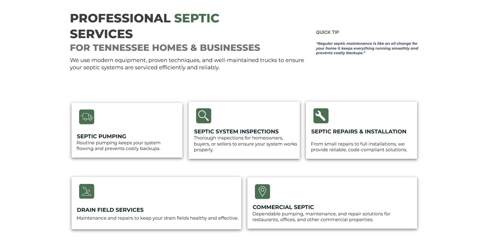 Shamrock Septic Service